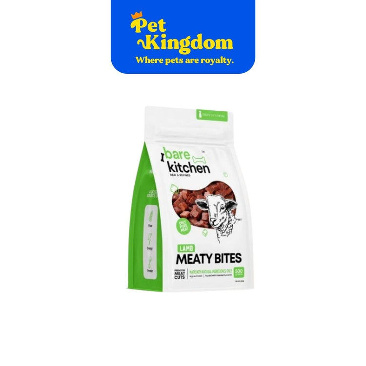 BARE KITCHEN Meaty Bites Cubes Lamb 500g