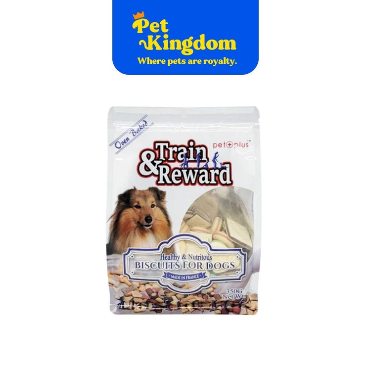 PET PLUS TRAIN & REWARD MIX SANDWICH BONES 350G