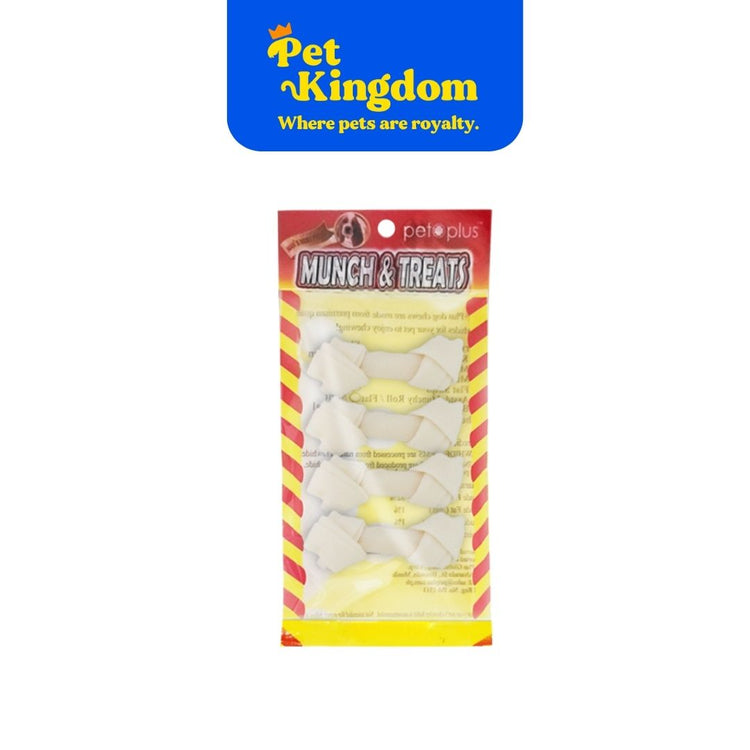 PET PLUS BLEACHED CHEWBONE 2.5IN