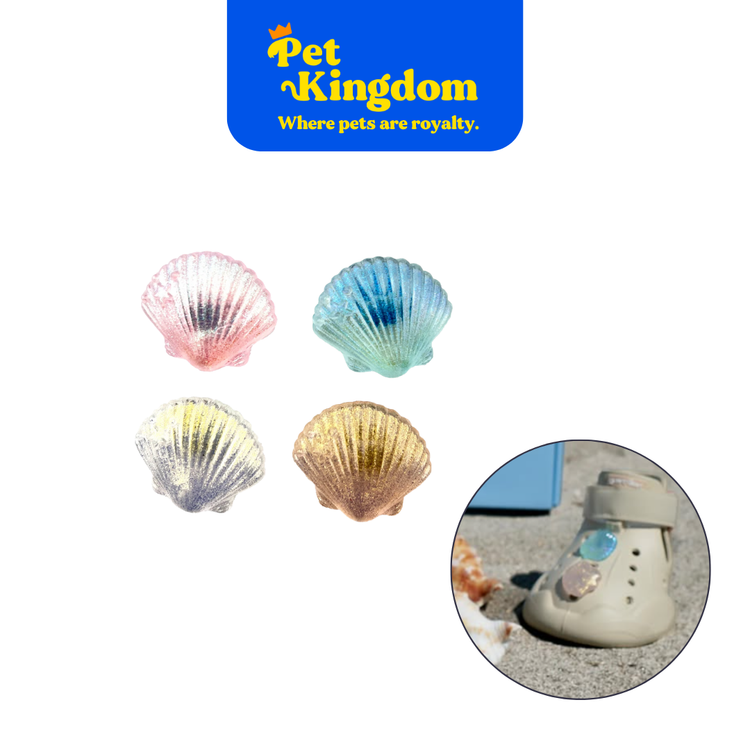 Gentle Walker Shimmer Shells Jibbz 1 set 4pcs