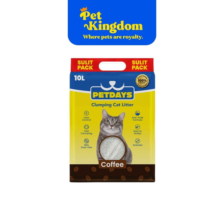 Petdays Coffee Cat Litter 10L (7kg)