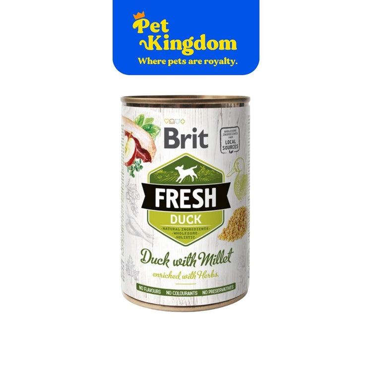 Brit Fresh Duck with Millet 400g