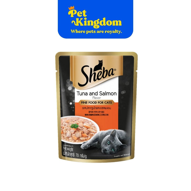 SHEBA Pouch Tuna & Salmon 70g