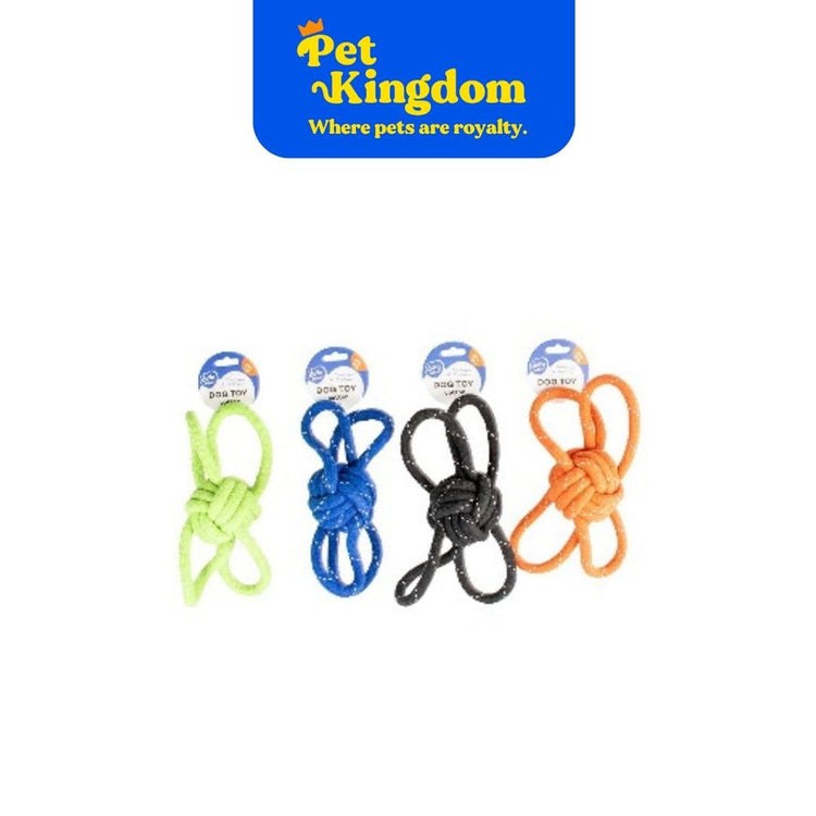 DUVOPLUS SCOOBY ROPE BALL WITH 4 LOOPS