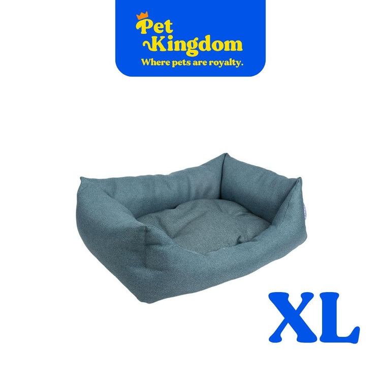 DuvoPlus Bed Rectangular Royal Blue XL
