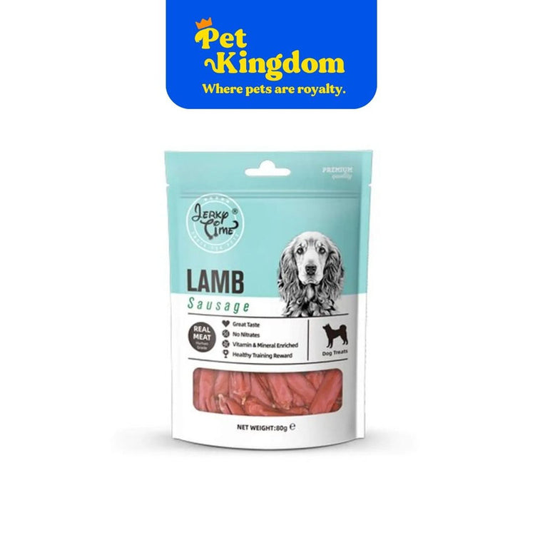 Jerky Time Lamb Sausage with Real Meat 80g