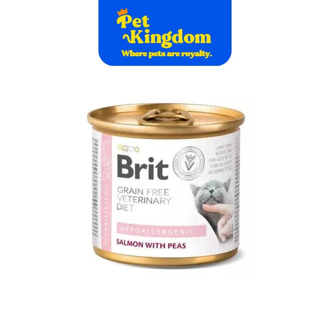 Brit GF Veterinary Diet Cat Cans Hypoallergenic 200g