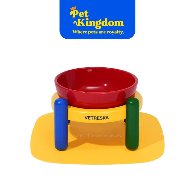 VETRESKA Chroma Pet Bowl & Mat Set M