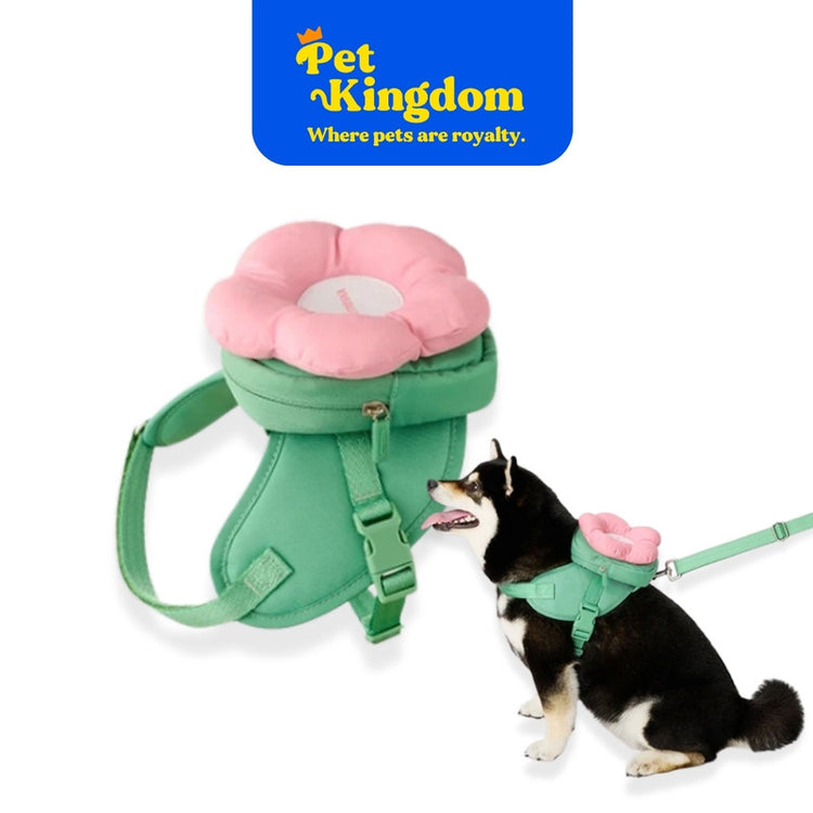 VETRESKA Flora Pet Backpack & Harness 3 in 1 Set L