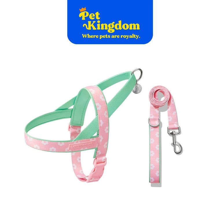 VETRESKA Flora Pet Harness & Leash Set M