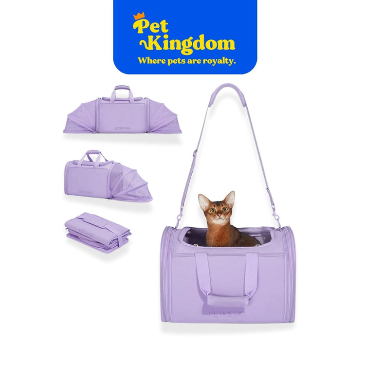 VETRESKA Violet Voyage Pet Carrier