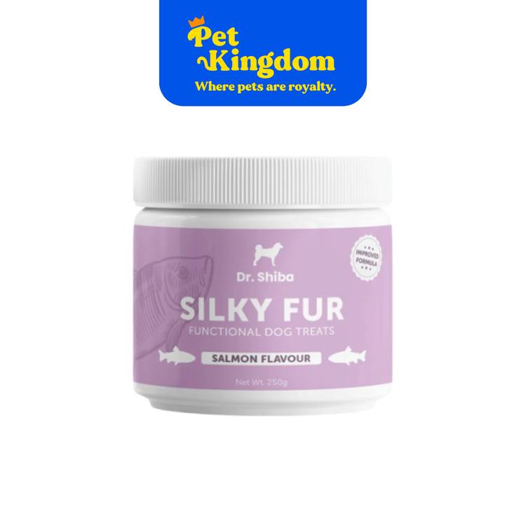 Dr. Shiba Silky Fur Salmon 250g