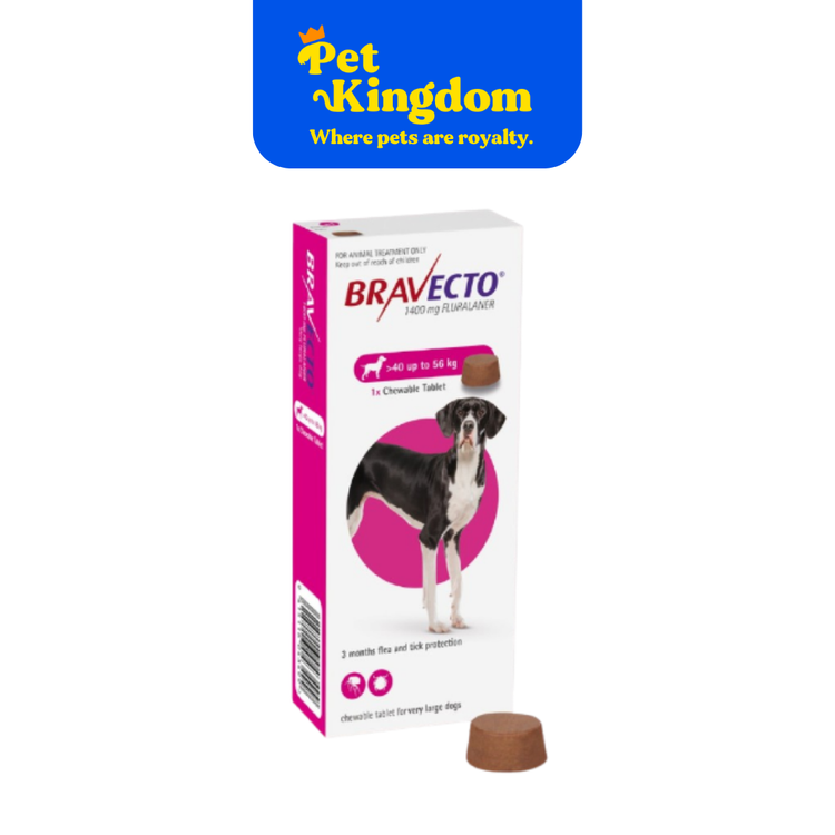 BRAVECTO 1400MG 40-56KG - RX