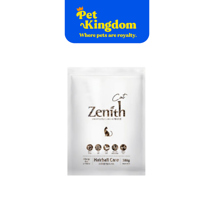 ZENITH GRAIN-FREE SOFT MOIST CAT FOOD HAIRBALL CARE (SALMON & CHICKEN) 300G