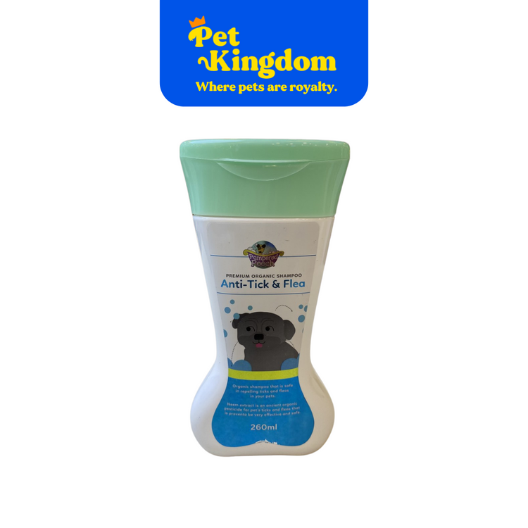 PAMPERED POOCH SHAMPOO &CONDITIONER ANTI-TICK&FLEA 260ML