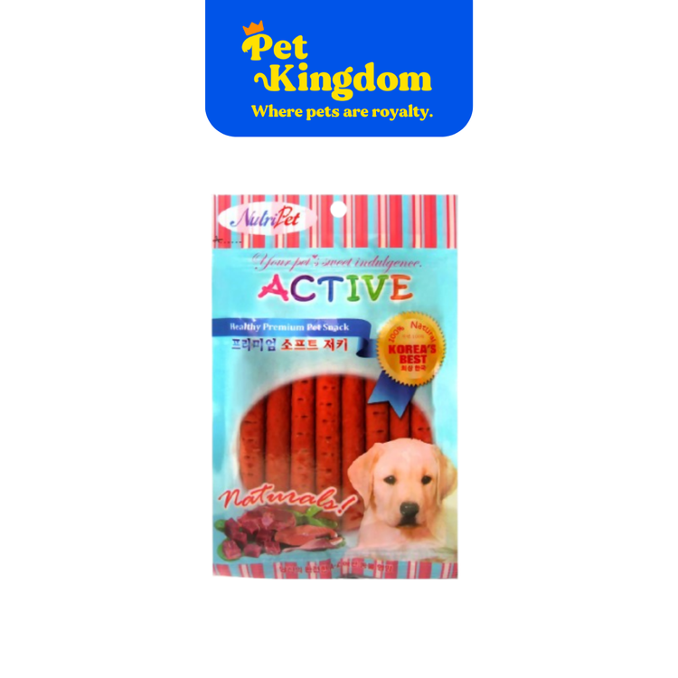 NUTRIPET BEEF JERKY 80G