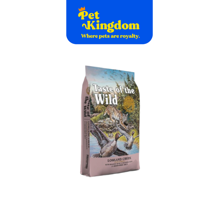 TASTE OF THE WILD 008 CAT DRY FOOD LOWLAND CREEK 2KG