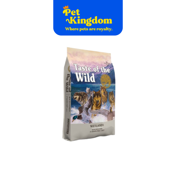 TASTE OF THE WILD 010 DOG DRY FOOD WETLANDS 2KG