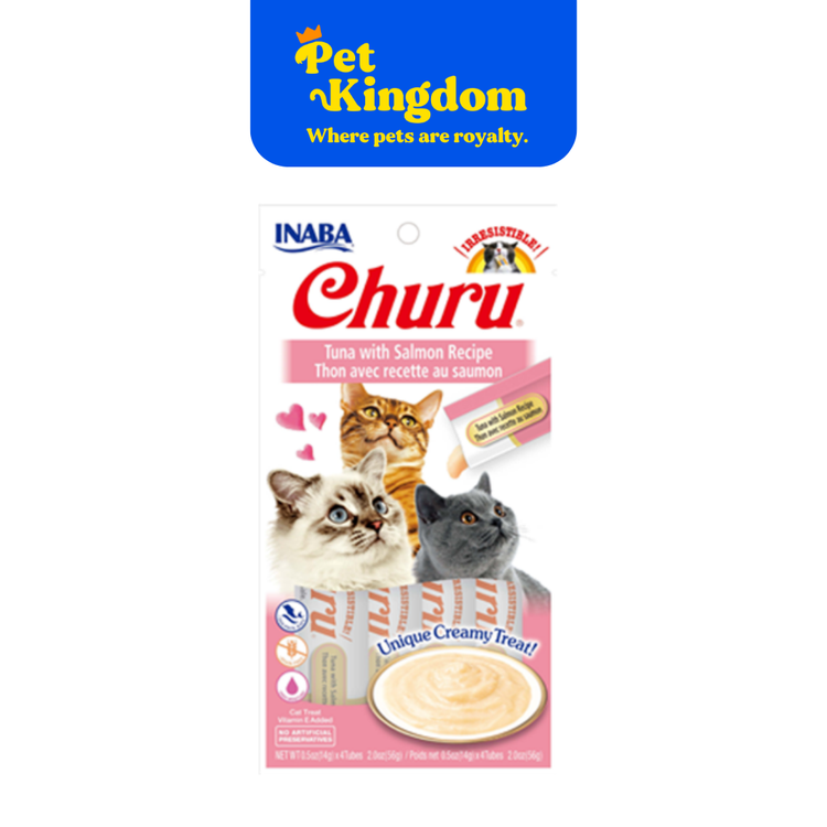 USA606A - INABA CHURU TUNA WITH SALMON RECIPE 14GX4