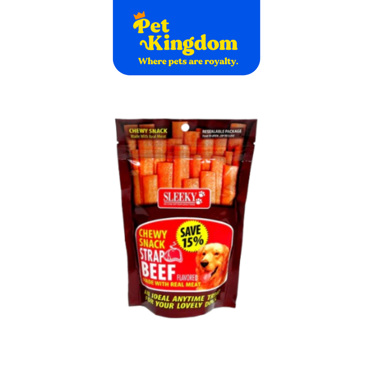 SLEEKY - CHEWY TREATS STICK BEEF (175G)