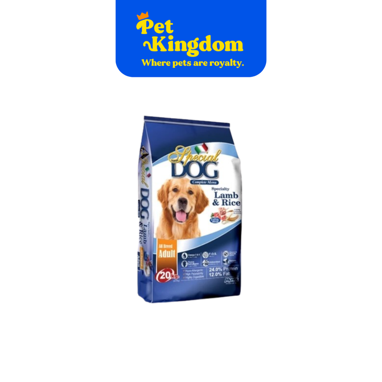 SPECIAL DOG ADULT LAMB & RICE - (1.5 KG.)