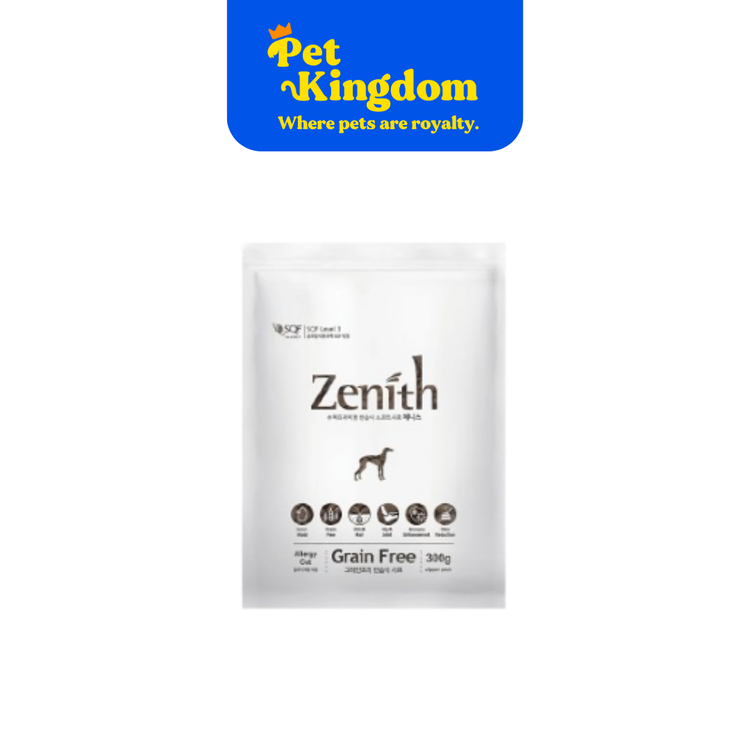 ZENITH GRAIN-FREE SOFT MOIST DOG FOOD LAMB MEAT & POTATO (SENIOR) 300G