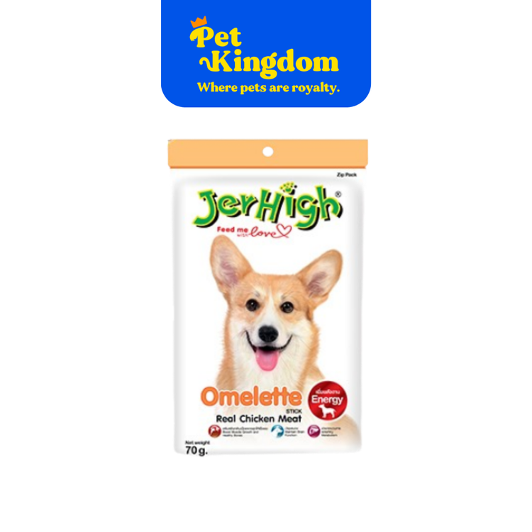 JERHIGH TREATS (OMELETTE STICK) 70G.. (12PKS/BOX)