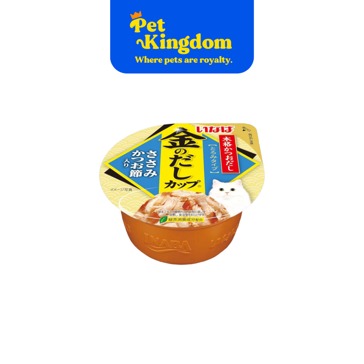 IMC147 - INABA CHICKEN FILLET IN GRAVY TOPPING DRIED BONITO 70G
