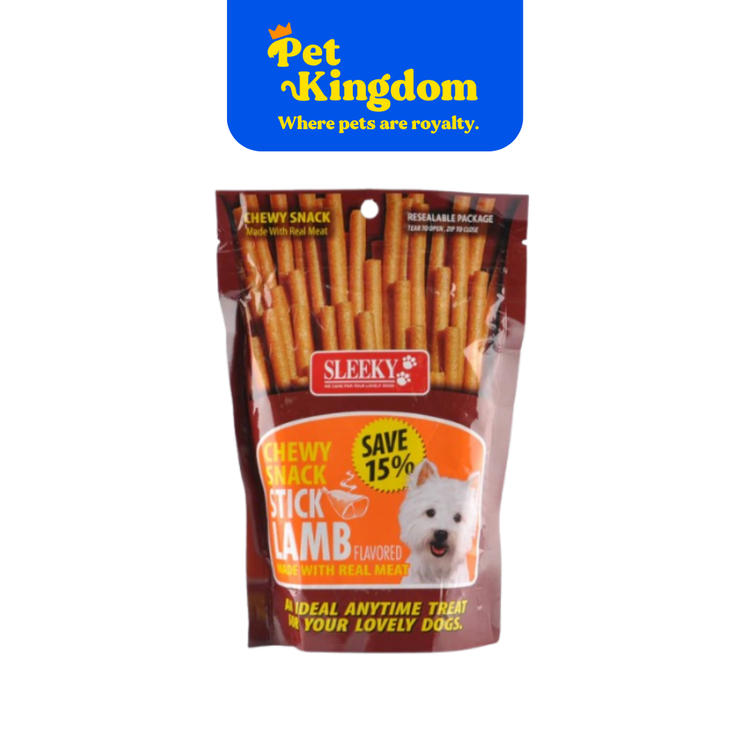 SLEEKY - CHEWY TREATS STICK LAMB (175G)