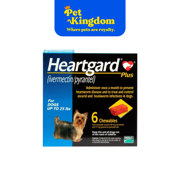 HEARTGARD PLUS CHEWABLE TABLET FOR SMALL - RX
