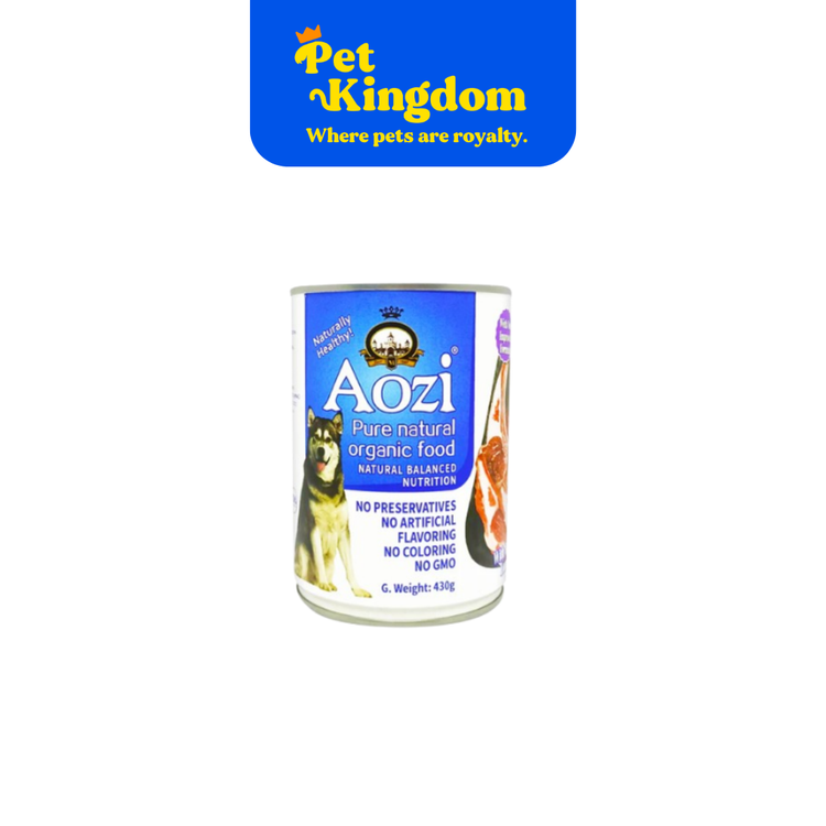 AOZI CAN DOG LAMB430G