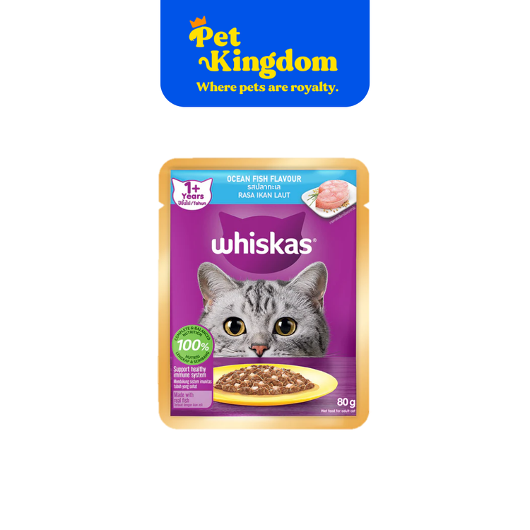 WHISKAS Pouch Ocean Fish 80g