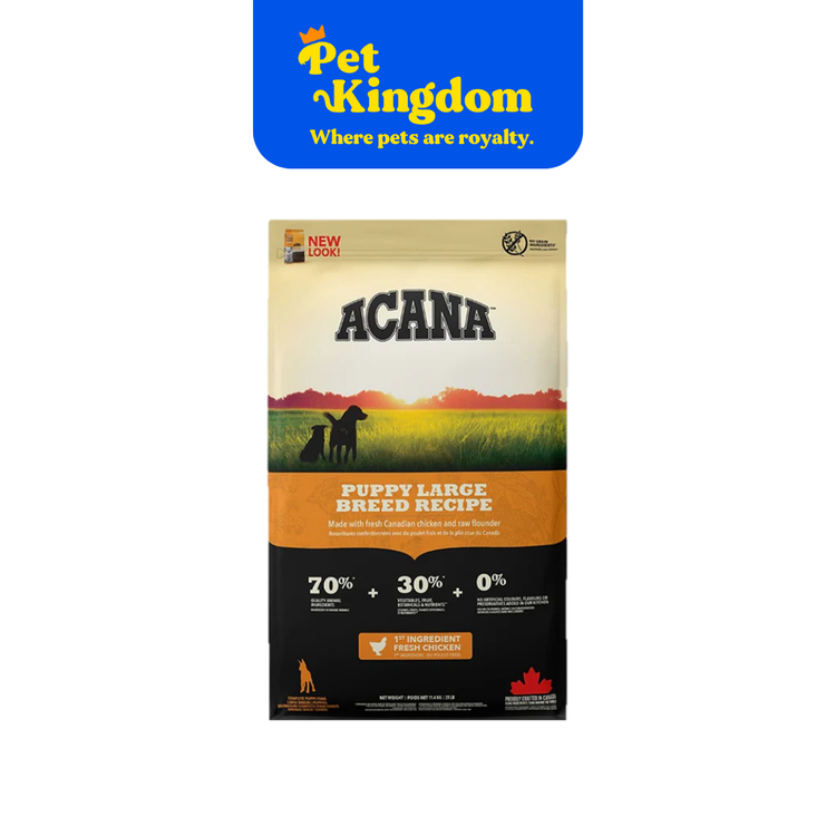 ACANA PUPPY LARGE BREED RECIPE 11.4 KG