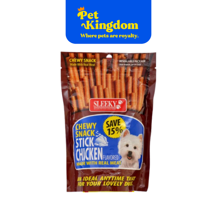 SLEEKY - CHEWY TREATS STICK BACON (175G)