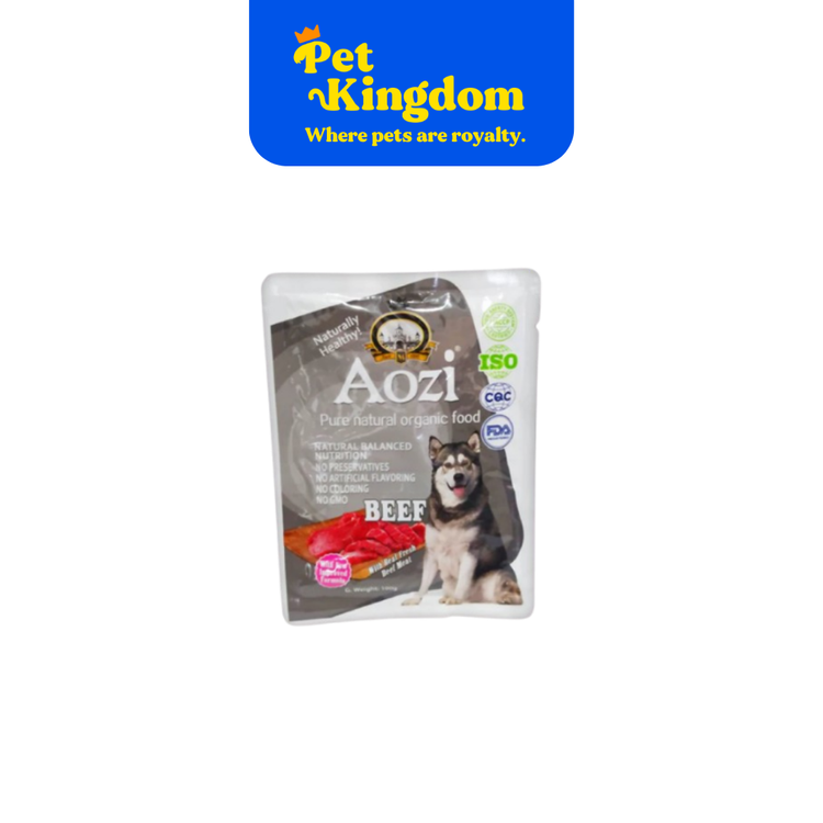 AOZI DOG WET FOOD BEEF100G