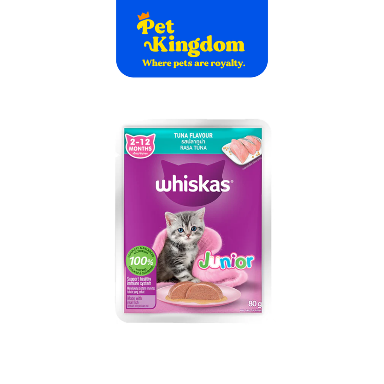 WHISKAS Pouch Jr. Tuna 80g