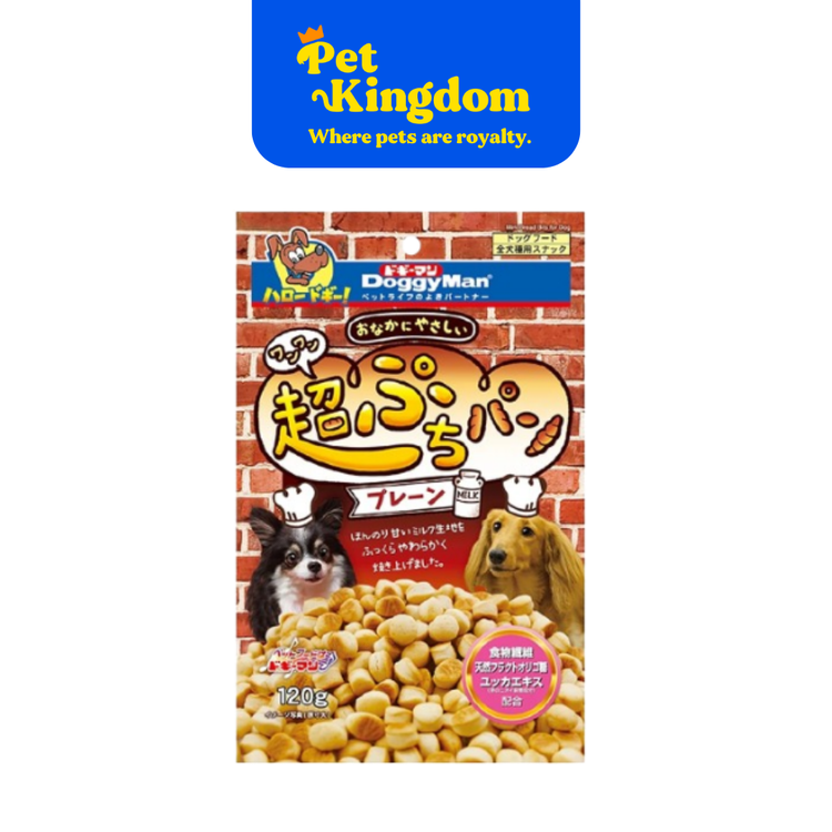 DOGGYMAN MINI BREAD BITS 120G