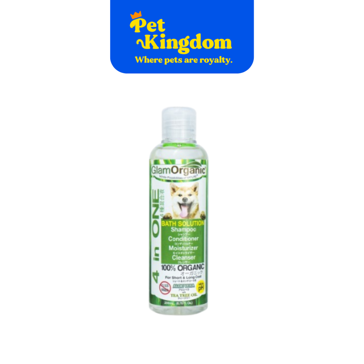 GLAMORGANIC 100% ORGANIC SHAMPOO FOREVER LOVE 200 ML