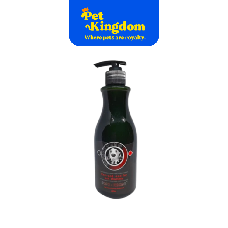 Pepe Karno Red and tan fur pet shampoo 900 ml
