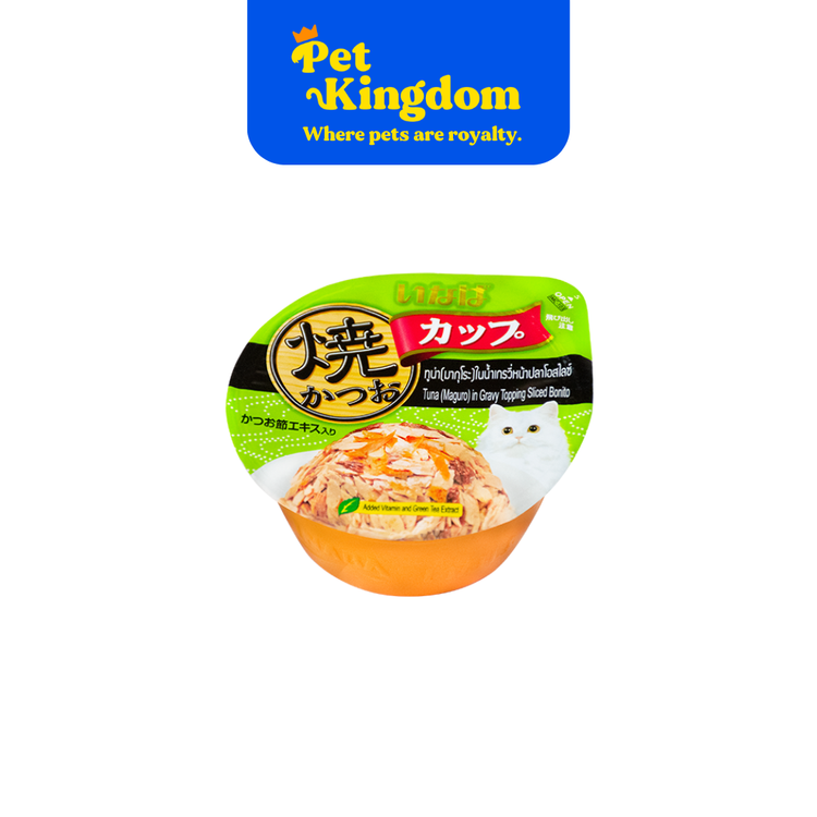 IMC103 - INABA TUNA (MAGURO) IN GRAVY TOPPING SLICED BONITO 70G
