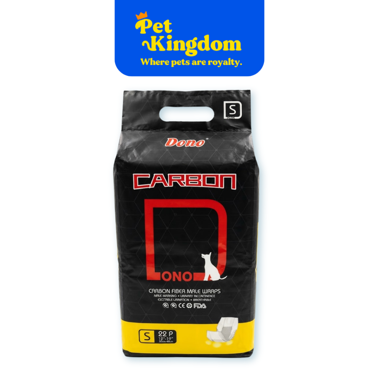 Dono Carbon Male Dog Wrap Diaper Small