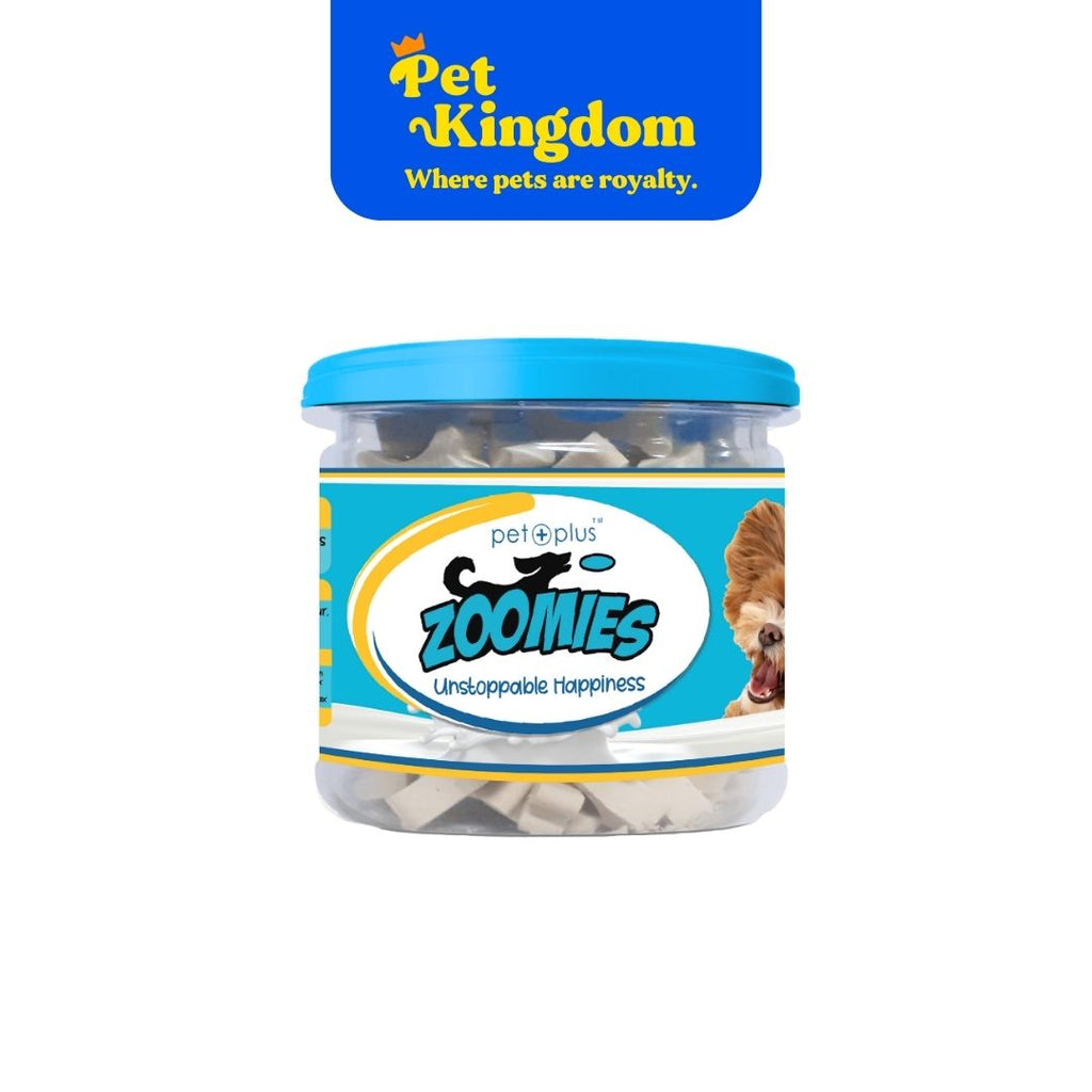 PET PLUS ZOOMIES GROOVE MILK BITES 180G
