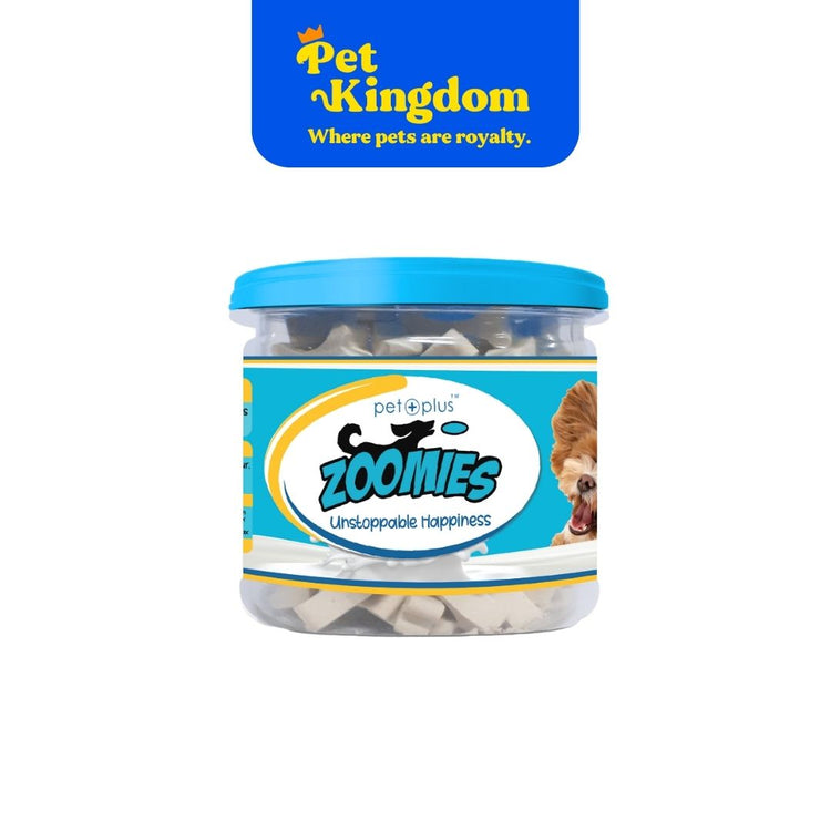PET PLUS ZOOMIES GROOVE MILK BITES 180G