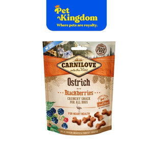 Carnilove Dog Crunchy Snack Ostrich w/ Blackberries 200g