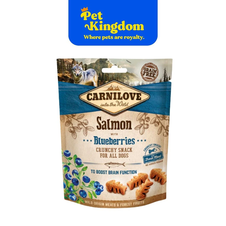 Carnilove Dog Crunchy Snack Salmon w/ Blueberries 200g