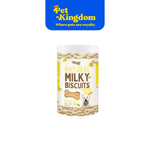 The Waggy Bites Jar Bone  treats Milky Cheese 180g