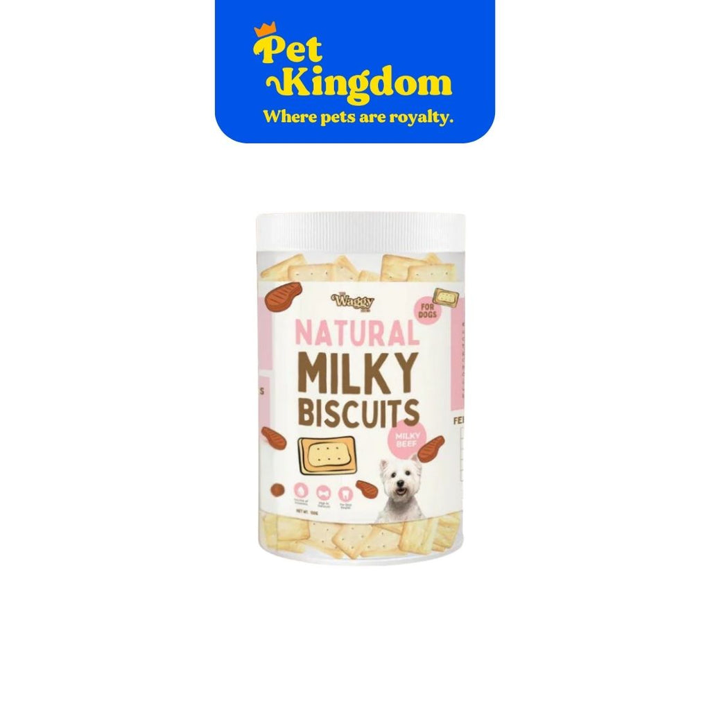 The Waggy Bites Jar Shield treats Beef 150g