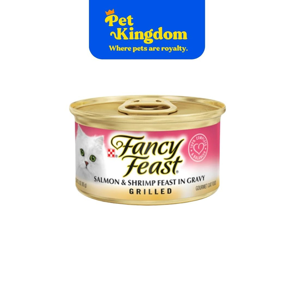 FANCY FEAST GRILLED SAL & SHR 85G