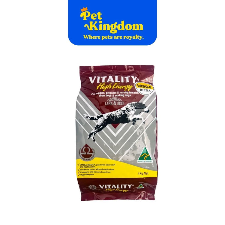 Vitality High Energy Small Large Bites 1kg