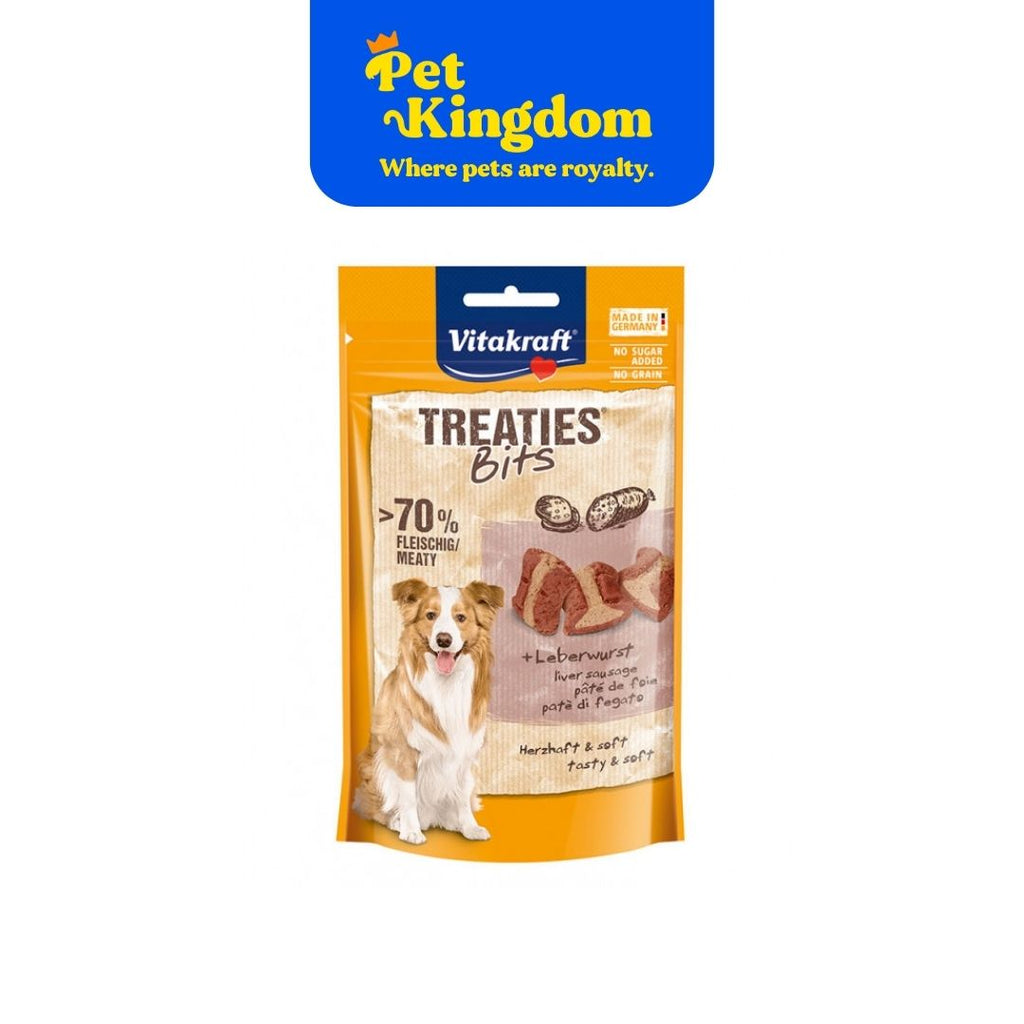VITAKRAFT 28807 TREATIES BITS LIVERWURST 120G